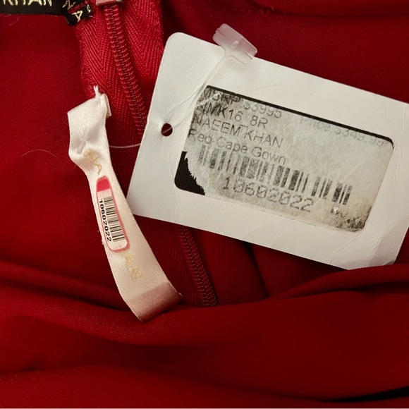 Naeem Khan Vibrant One Shoulder Dress - Picture 8 of 8